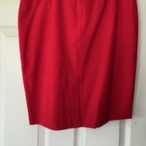 Anne Taylor Red Skirt (Never worn)